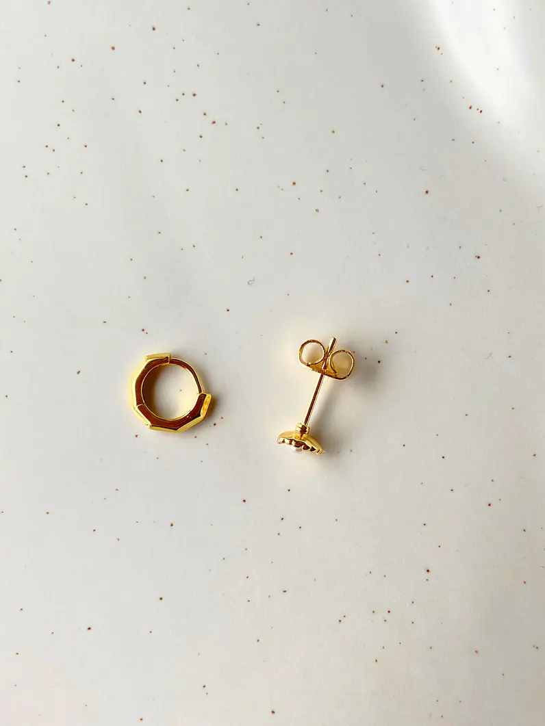 Set aros mini gold 3
