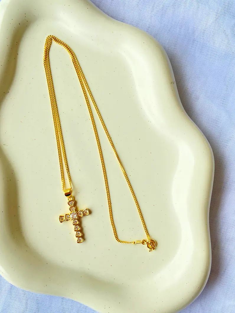 Collar Cruz brilla 1