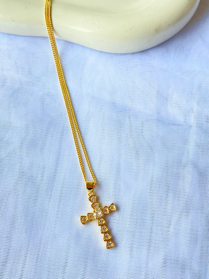 Collar Cruz brilla 2