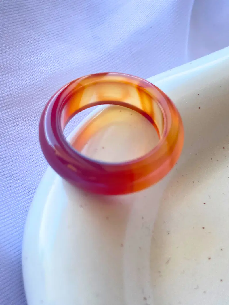 Anillo Agata Roja 4