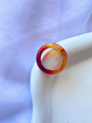 Anillo Agata Roja