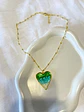 Collar corazón esmaltado - Miniatura 4