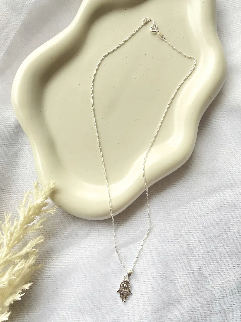Collar Mano de Fátima | Plata 925 2