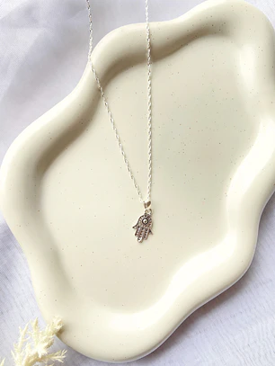 Collar Mano de Fátima | Plata 925
