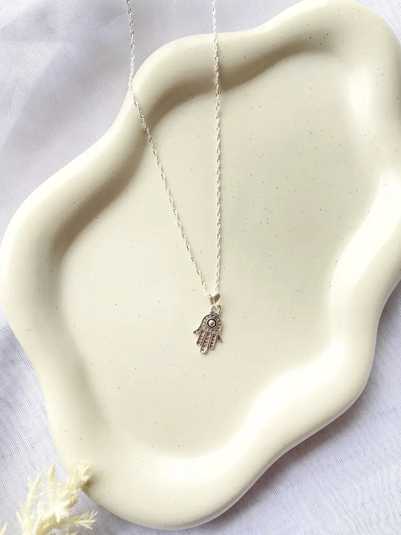 Collar Mano de Fátima | Plata 925 1