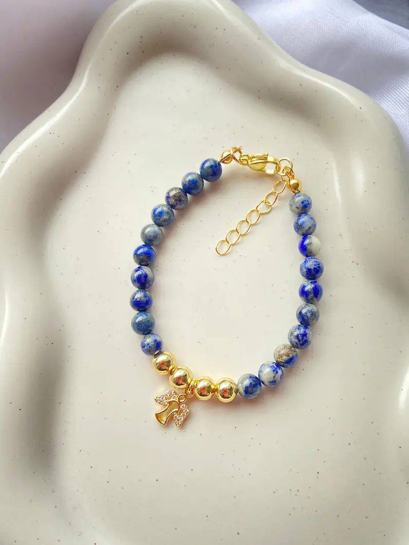 Pulsera Lapislazuli Angel 3