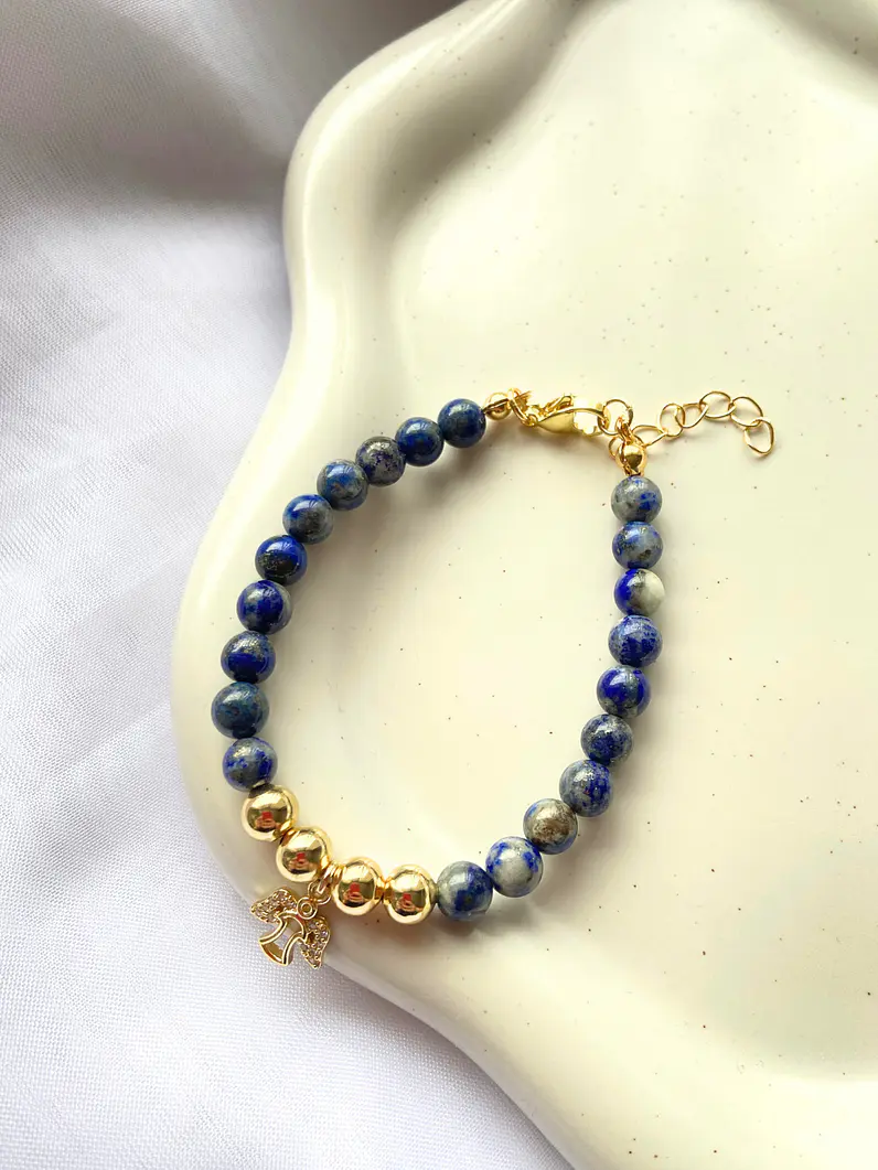 Pulsera Lapislazuli Angel 2