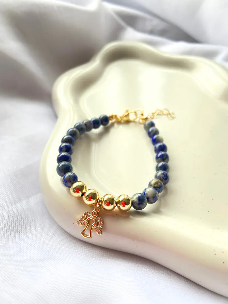 Pulsera Lapislazuli Angel 4