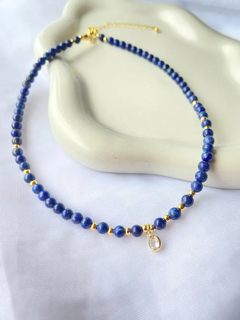 Choker Lapislázuli 1
