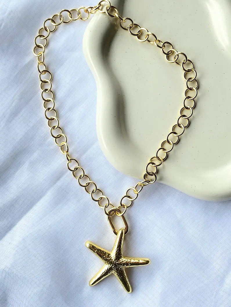 Collar estrella chunky 1