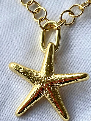 Collar estrella chunky