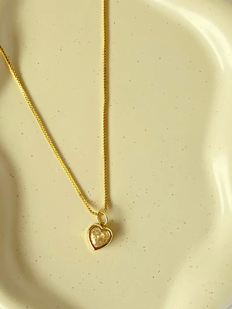 Collar Punto de luz love 2