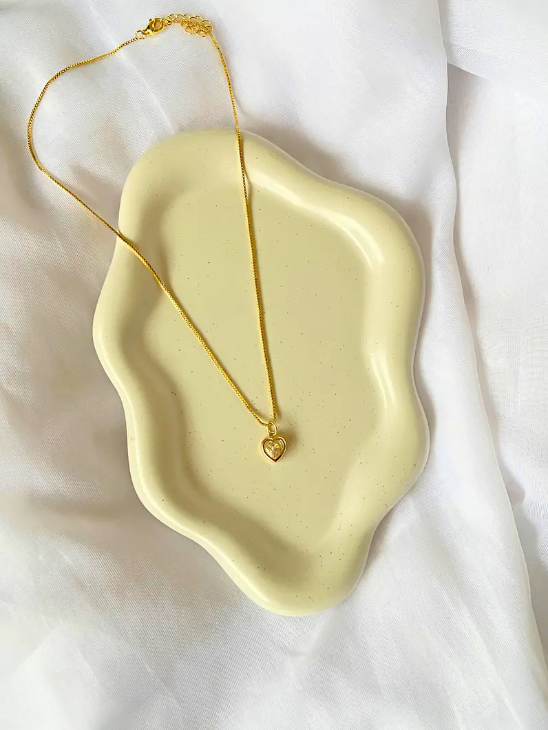 Collar Punto de luz love 1
