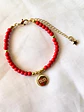 Pulsera Ágata Roja 11:11 - Miniatura 1