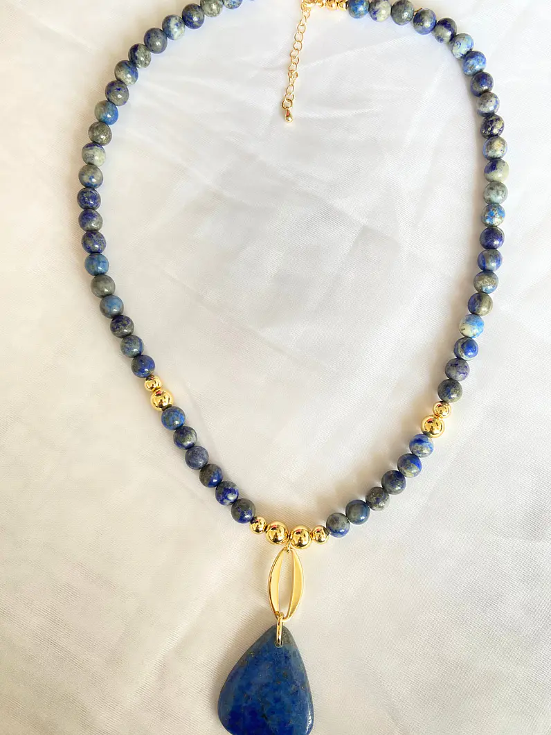 Collar Lapislázuli XL 6