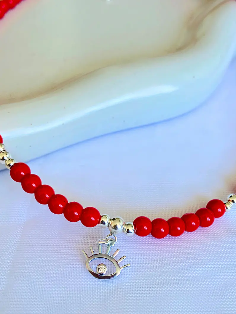 Choker Agata Roja 2