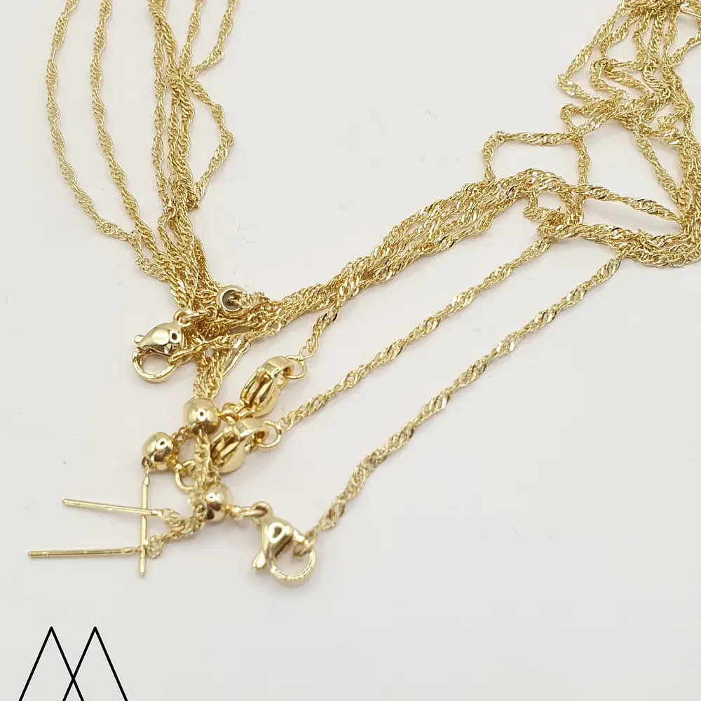 Cadenas Torneada tipo aguja, 50cm