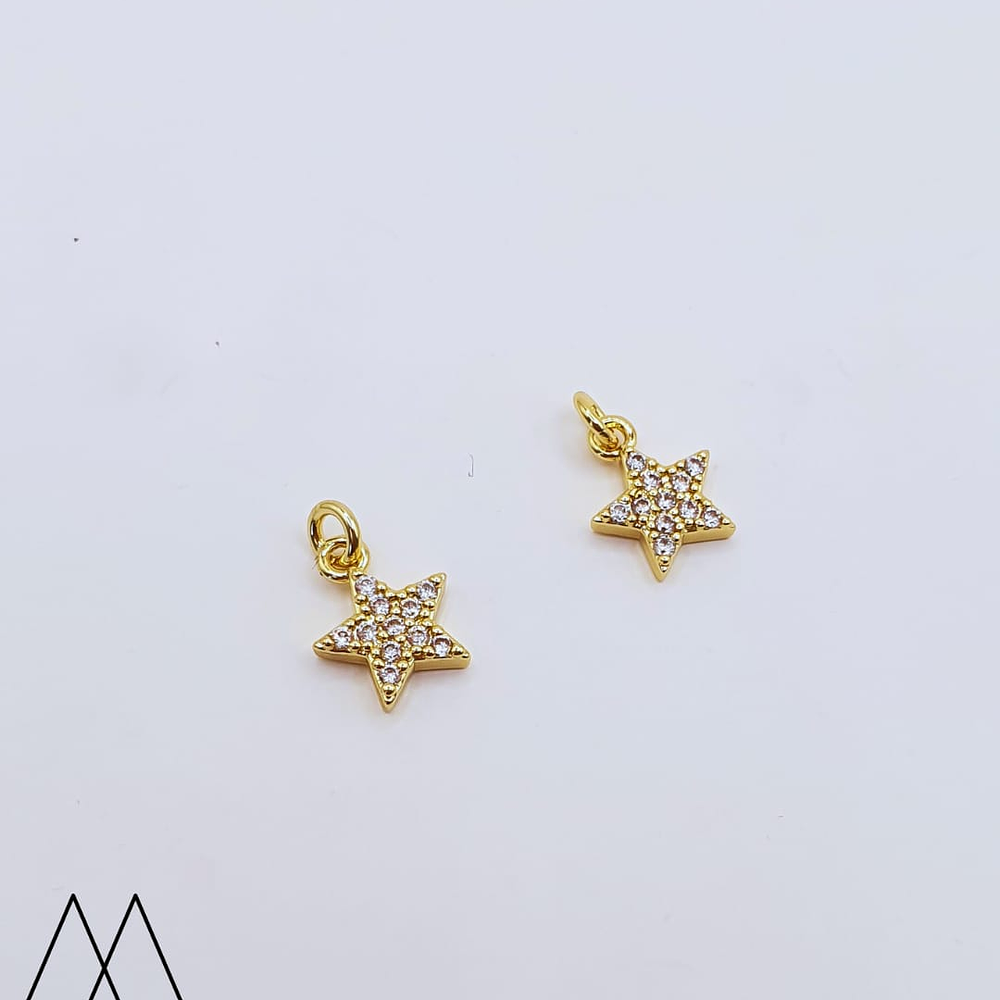 Estrella , con argolla 18mm