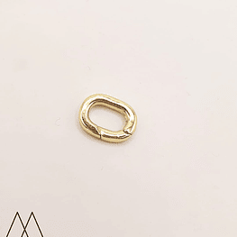 Broche Ovalado largo 14mm . Ancho 3mm