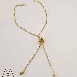 Manilla de Pulsera, lisa punto de luz