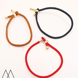 Manilla de pulsera cordones