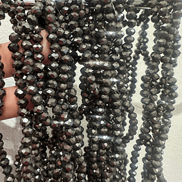 Cristal Murano 4mm, Gris Metálico