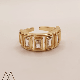 Anillo Cristales