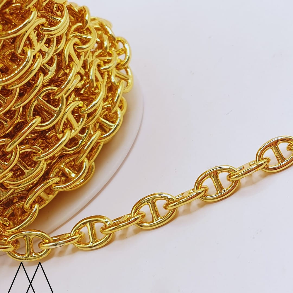 Cadena Eslabón Ovalado con división 8x5mm