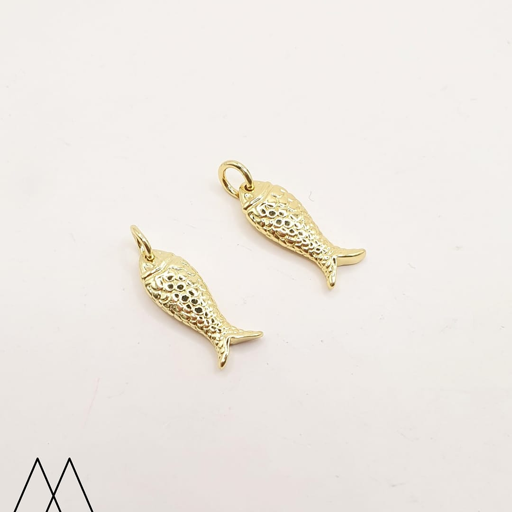 Pez Dorado esc, con argolla 20mm