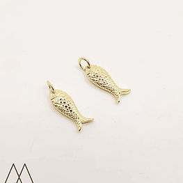 Pez Dorado esc, con argolla 20mm