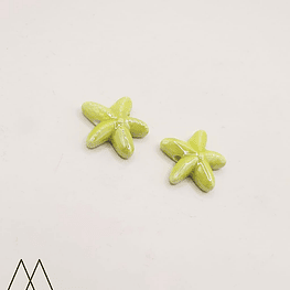 Estrella Cerámica 18mm, verde