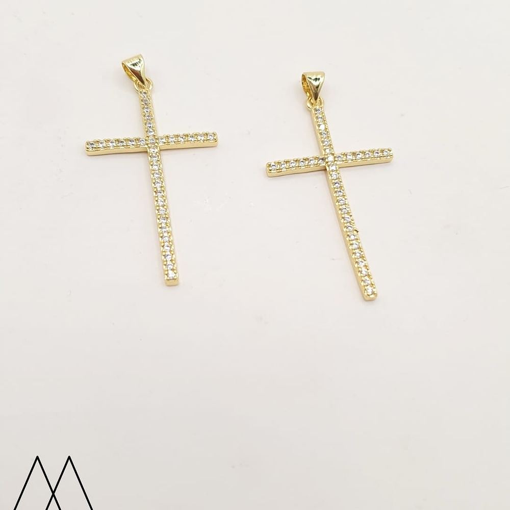 Colgante Cruz, con portadije 45mm