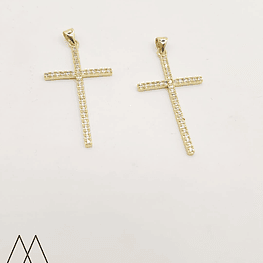 Colgante Cruz, con portadije 45mm