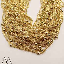 Cadena Turbillon con balin,