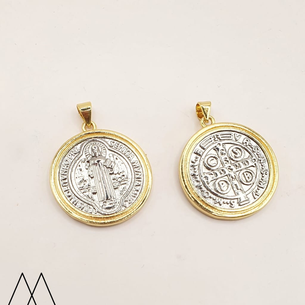 San Benito 2 colores lamina, con portadije 30mm