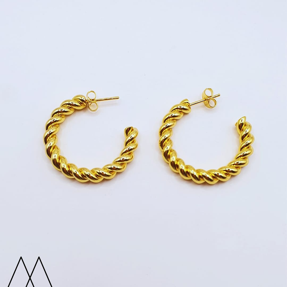 Argolla torneada abierta 30MM