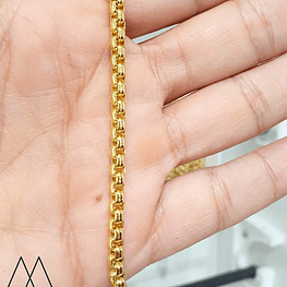 Cadena eslabon veneciana 4MM