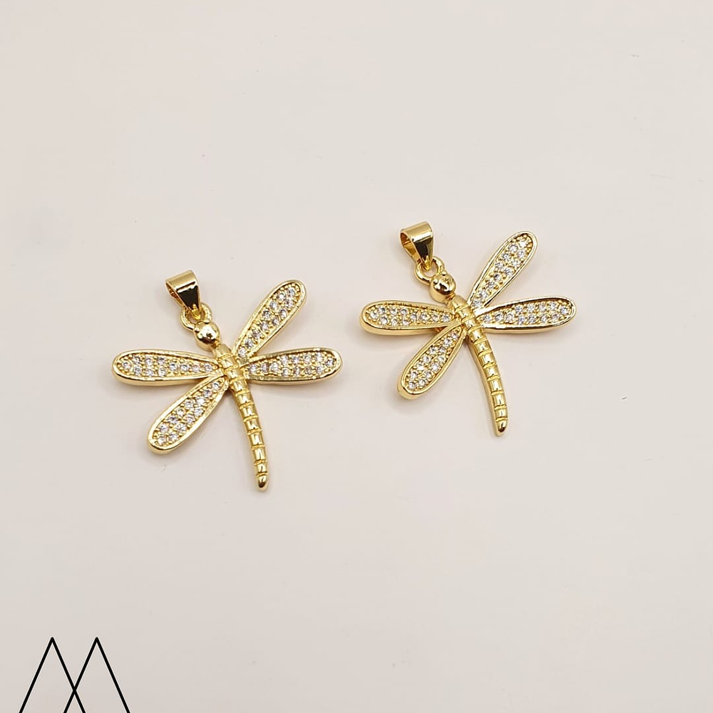 Colgante Libelula, con portacolgante 30mm