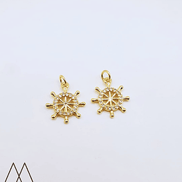 Colgante Timón, con argolla 20mm