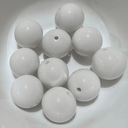 Bolas de Acrilicos 20mm, Blanco