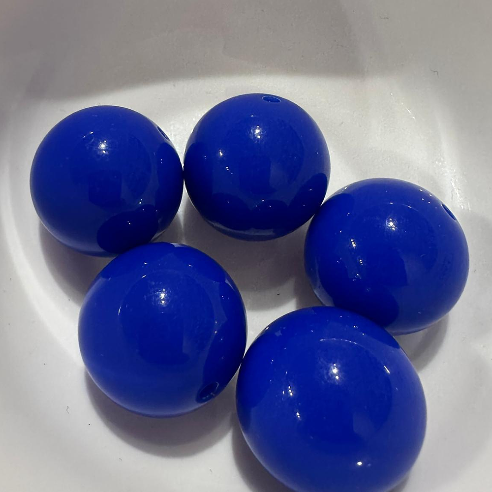 Bolas de Acrílicos 25mm, Azul electrico