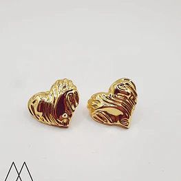 Aros Corazón relieve 20mm