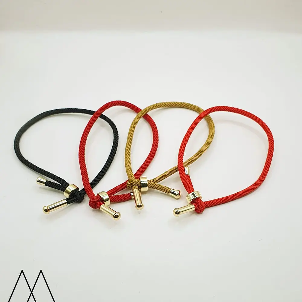 Pulsera cordones ajustables