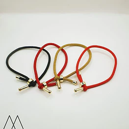 Pulsera cordones ajustables