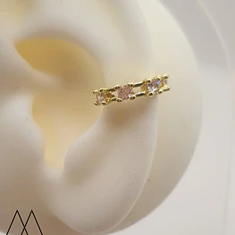 Earcuff cristalitos. Precio por UNIDAD