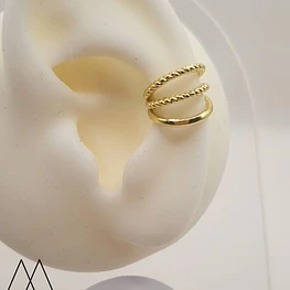 Earcuff 3 lineas abiertas