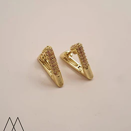 Aros Triangulares zircón