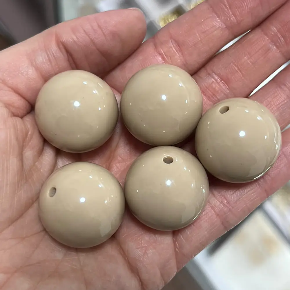 Bolas de Acrilicos 25mm, beige