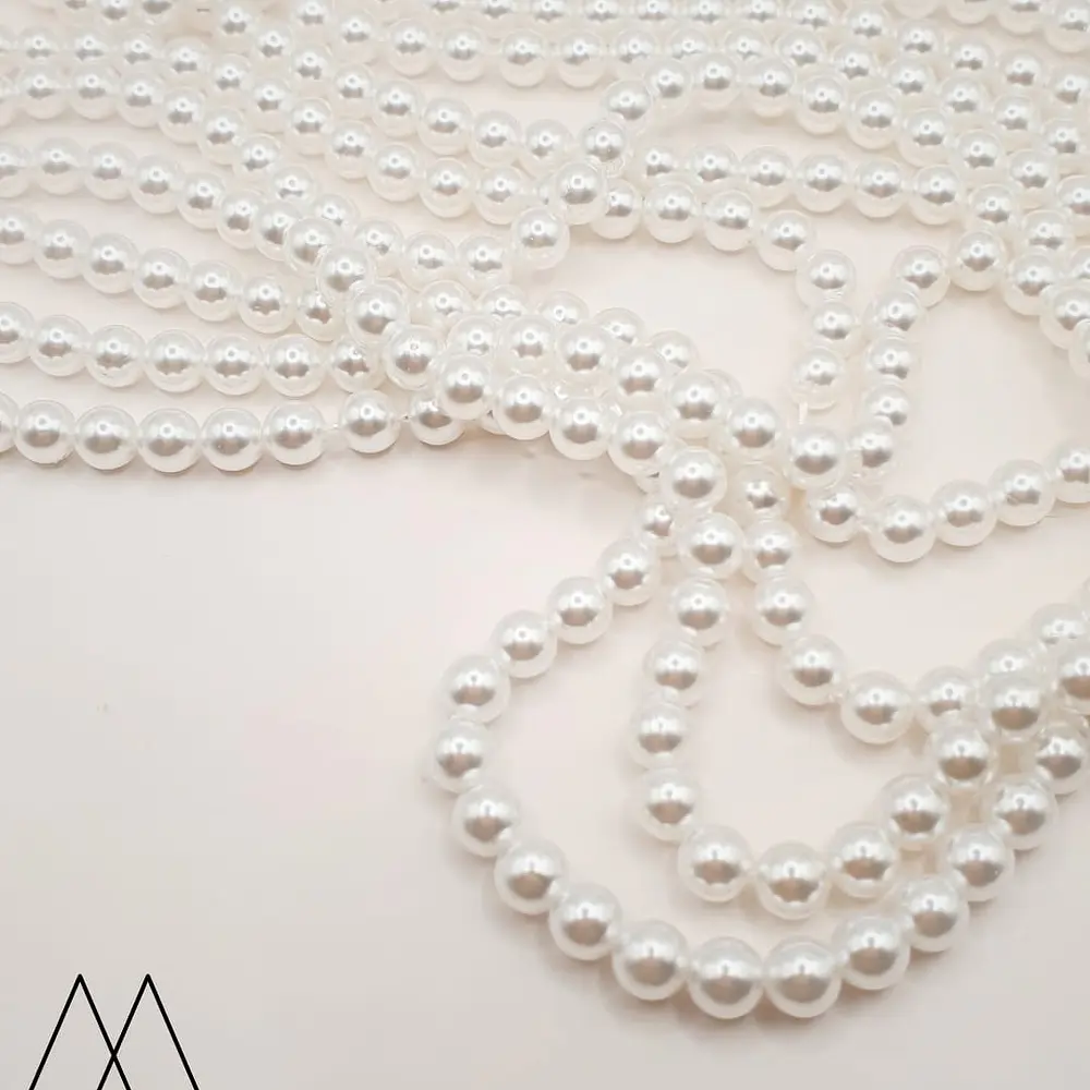 Perlas Shell Redondas 5mm