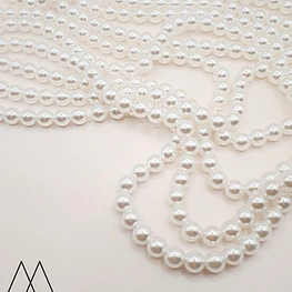 Perlas Shell Redondas 5mm